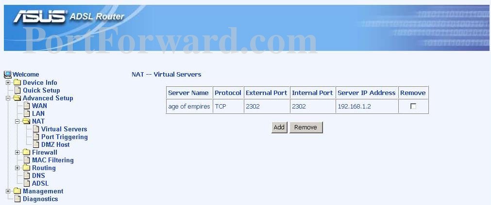 asuswl550 aam6010ev virtualserver